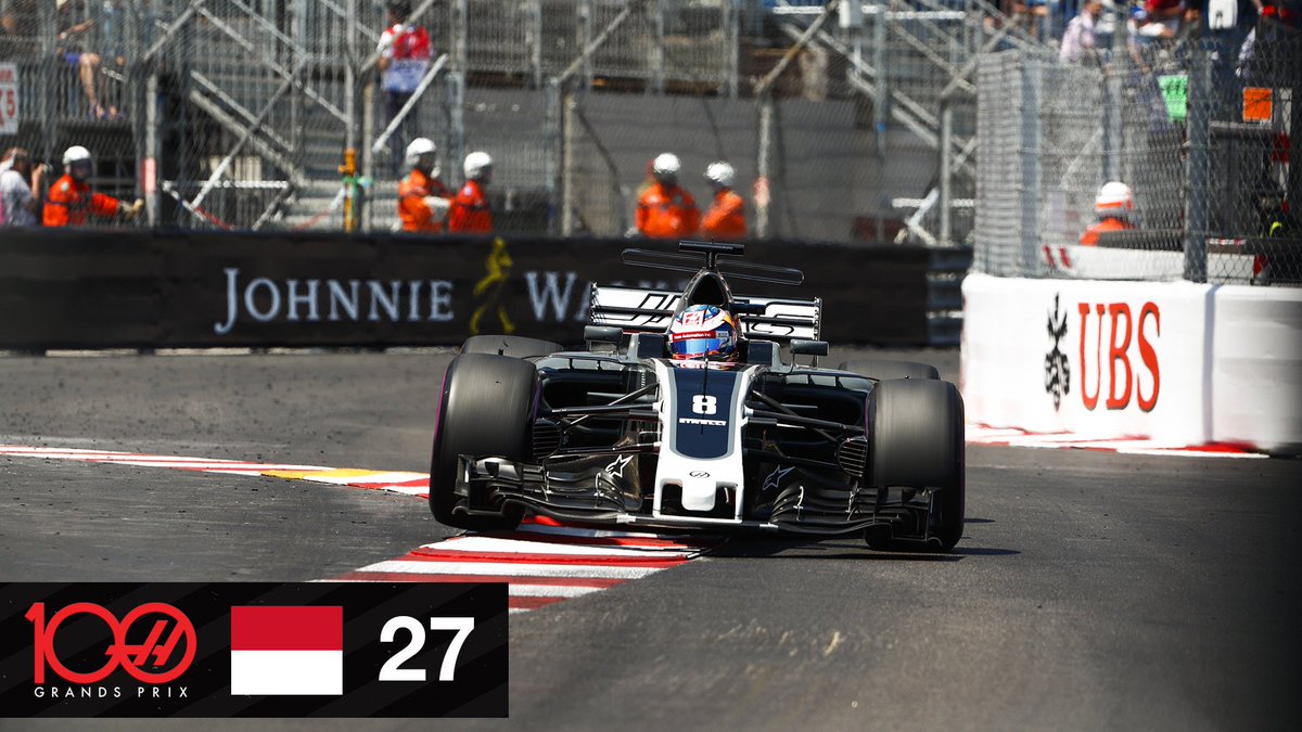 Romain scores three consecutive Top  finishes for the team for the first time, in And Capt. Steiner leads the team in the Raft Race!  #HaasF1  #Haas100