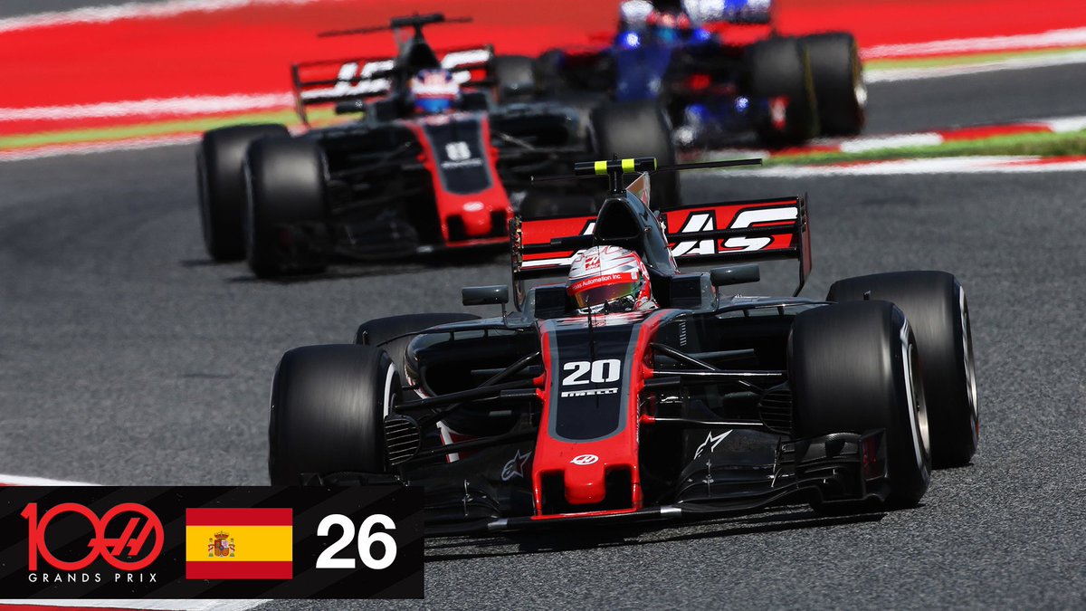 Romain scores three consecutive Top  finishes for the team for the first time, in And Capt. Steiner leads the team in the Raft Race!  #HaasF1  #Haas100