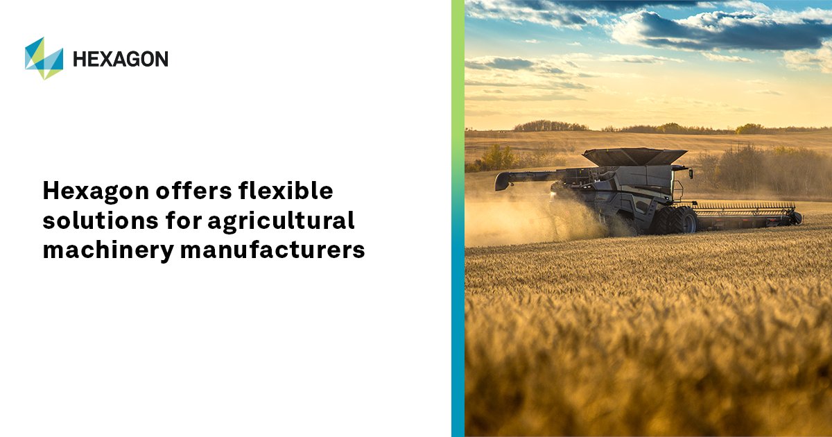 Hexagon's Agriculture Solutions tweet media
