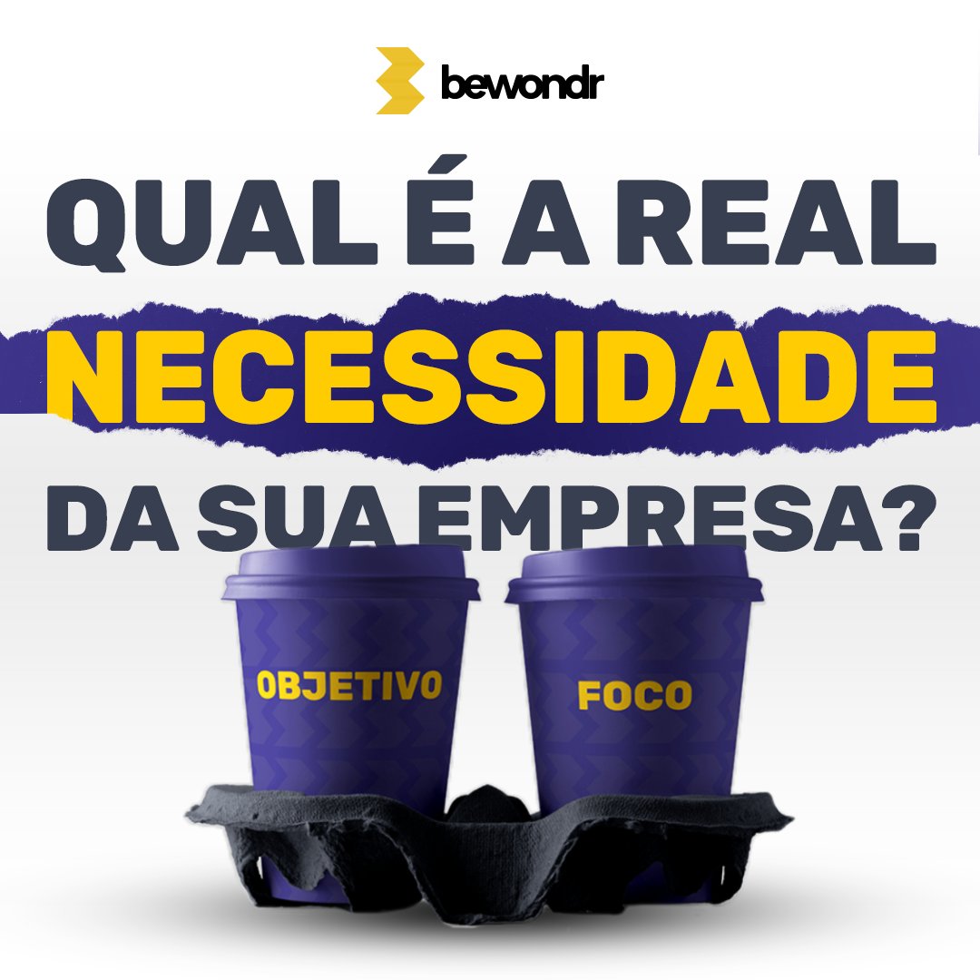 bewondr's tweet photo. Você sabe identificar qual é a real necessidade da sua empresa? 🎯

Definir qual o propósito das campanhas e vídeos é essencial. Assim você e todos membros da sua equipe estarão em sintonia e conseguirão superar obstáculos com mais facilidade. ✔

#Empreendedorismo #Marketing https://t.co/cLGWGXEke5