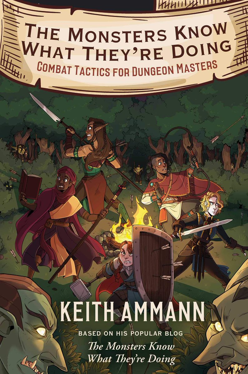 II. THE MONSTERS KNOW WHAT THEY'RE DOING by  @KeithAmmann: A sourcebook for RPG game-masters explaining how different kinds of monsters can use a variety of combat tactics that add depth, texture (and challenge) to your games. https://memex.craphound.com/2020/01/10/the-monsters-know-what-theyre-doing-an-rpg-sourcebook-for-dms-who-want-to-imbue-monsters-with-deep-smart-tactics/13/
