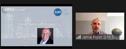 TomHoffman121's tweet photo. Jamie Frost, CIO, Revolution Retail Systems, LLC and President, DFW SIM @SIMDFW: If you're not a member of SIM, we'd love to have you with us! @HMGStrategy #hmglive #CIO #Leadership https://t.co/voOAGMemck
