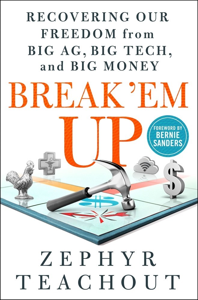 IX. BREAK 'EM UP by  @ZephyrTeachout: The most lucid, readable, infuriating, energizing book on the rise of monopolies. Teachout never loses sight of the systemic nature of the problem, even as she uses individual stories to tell the tale. https://pluralistic.net/2020/07/29/break-em-up/#break-em-up19/
