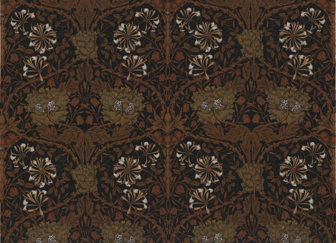 The original Morris and Co. pattern that the first pattern was based on.