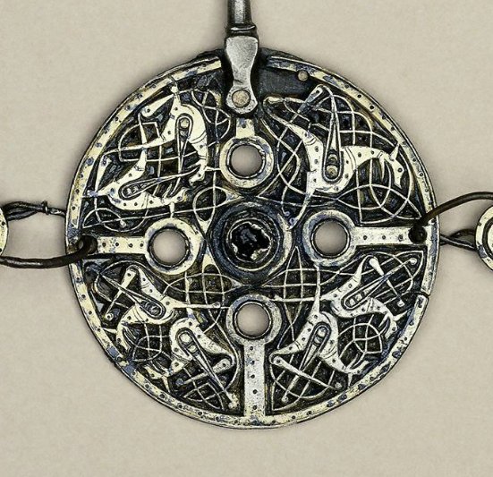 Detail of the late 8th-century Witham Pins:  http://medieval-illumination.blogspot.co.uk/2013/01/anglo-saxon-treasure.html