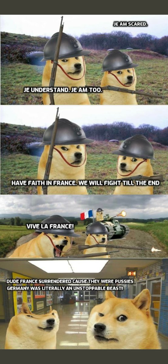 r_HistoryMemes's tweet photo. France in a nutshell https://t.co/4mgJhNtHoR https://t.co/BLyMt4o7fi