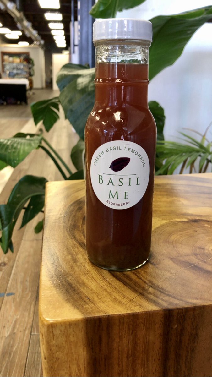 basilme_co's tweet photo. Basil Me Elderberry. 
Our newest addition. With the cold finally inching its way on in, let’s stay prepared. 
When you stay ready, you don’t have to GET ready. Grab yours at our local sites (@wadada_atl, @AtlVeggie, @jackiemsandson) or order online today!!
•
•
#BasilMe
🌿 https://t.co/YwJXP93jBh