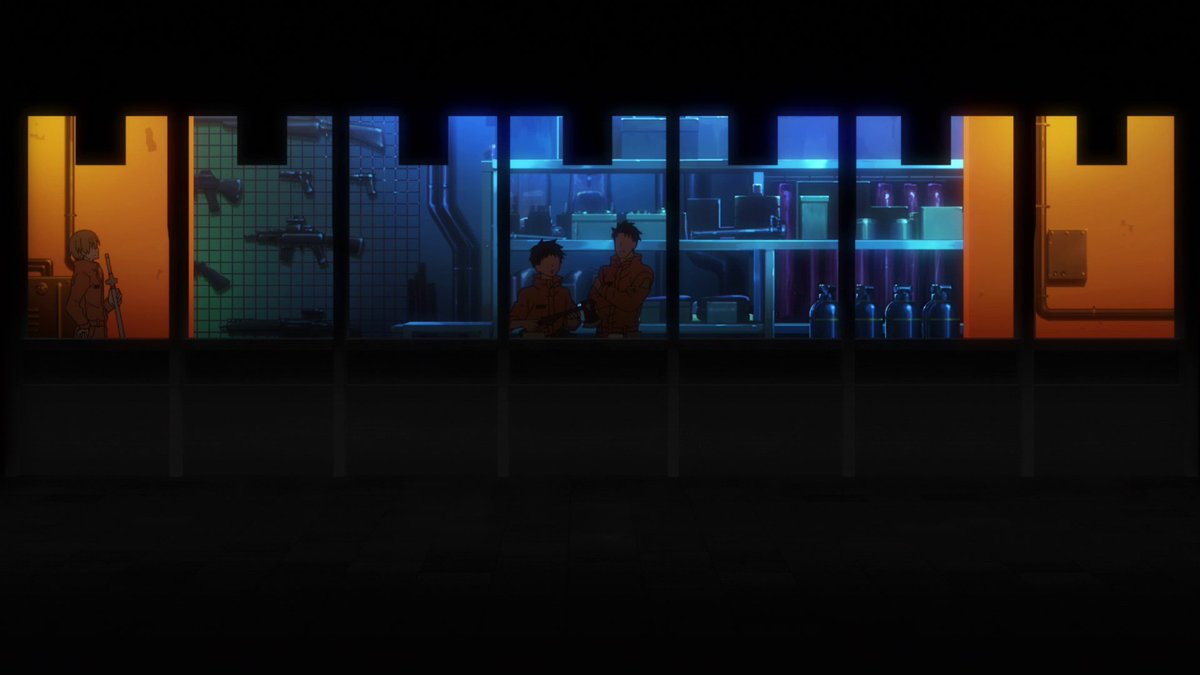 Given how visually great the show is, it has a great grasp on the use of its colors. It's vibrant style, I think would really suit a number of scenes in Chainsaw man. We have seen in the manga how vivid it really can be, so it's something that'd be very complimentary infact.