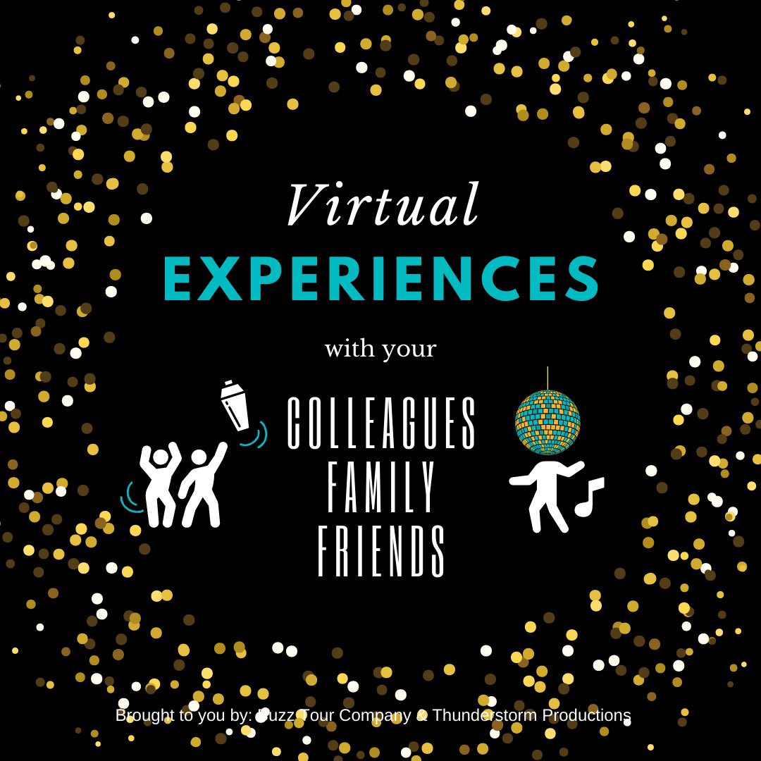 BuzzTourCo's tweet photo. Really fun virtual bingo party experiences to celebrate with colleagues, friends or family. Get your music bingo party on, and opt for cocktail kits to ramp up the fun factor! Event partners @ThunderStormKW @TacoFarmCo #localfun #christmasparty #supportlocalbusiness https://t.co/B34E9BGRBQ
