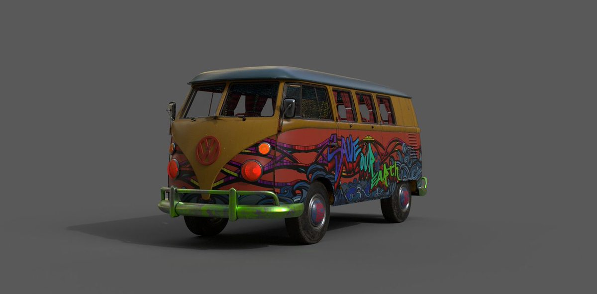TheRookiesCO's tweet image. Kombi Challenge: WIP - hippie van by anil Kumar Chodipilli from - therookies.co/entries/8657
.
.
"hippie van with a combination of doodle art and graffiti."
.
.
#SubstancePainter #madewithsubstance #createwithsubstance #substancedesigner #alchemist