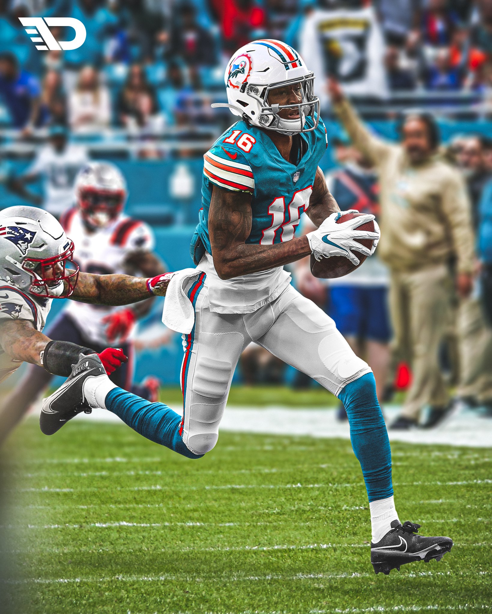 devonta smith dolphins uniform