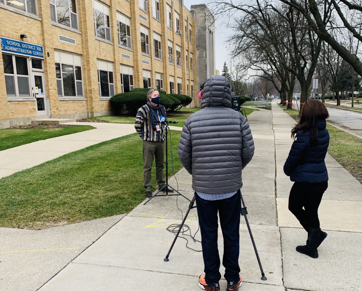 ABC7 stopped by for a visit today.  

#D102  #ABC7