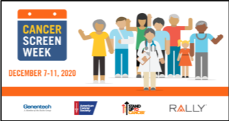 FightCRC's tweet image. Join us for #CancerScreenWeek and find out how #cancer screening increases the chances of detecting certain cancers early. Learn more at CancerScreenWeek.org.