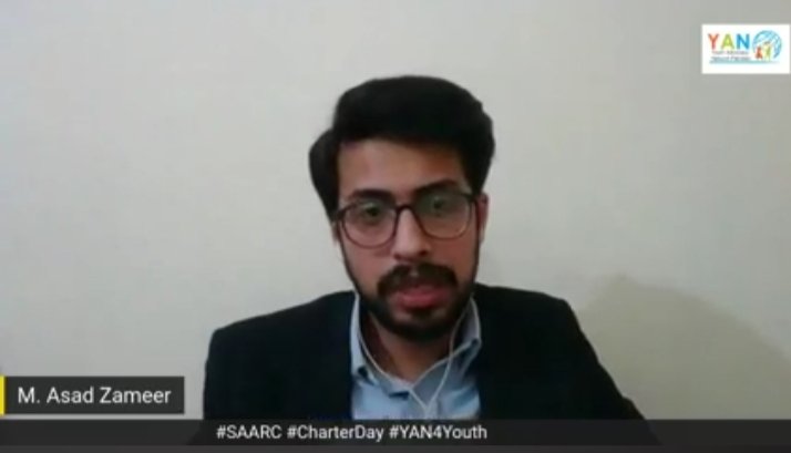 yanpakistan's tweet photo. Mr. @masadzmr elaborated the role of youth in the SAARC region for tackling the prevalent issues of climate change. He cautioned the youth bulge to consume the resources in a favourable manner for everyone and waste less natural resources.
#YAN #YAN4Youth #SAARC #CharterDay
1/2 https://t.co/px7AlbcNSy