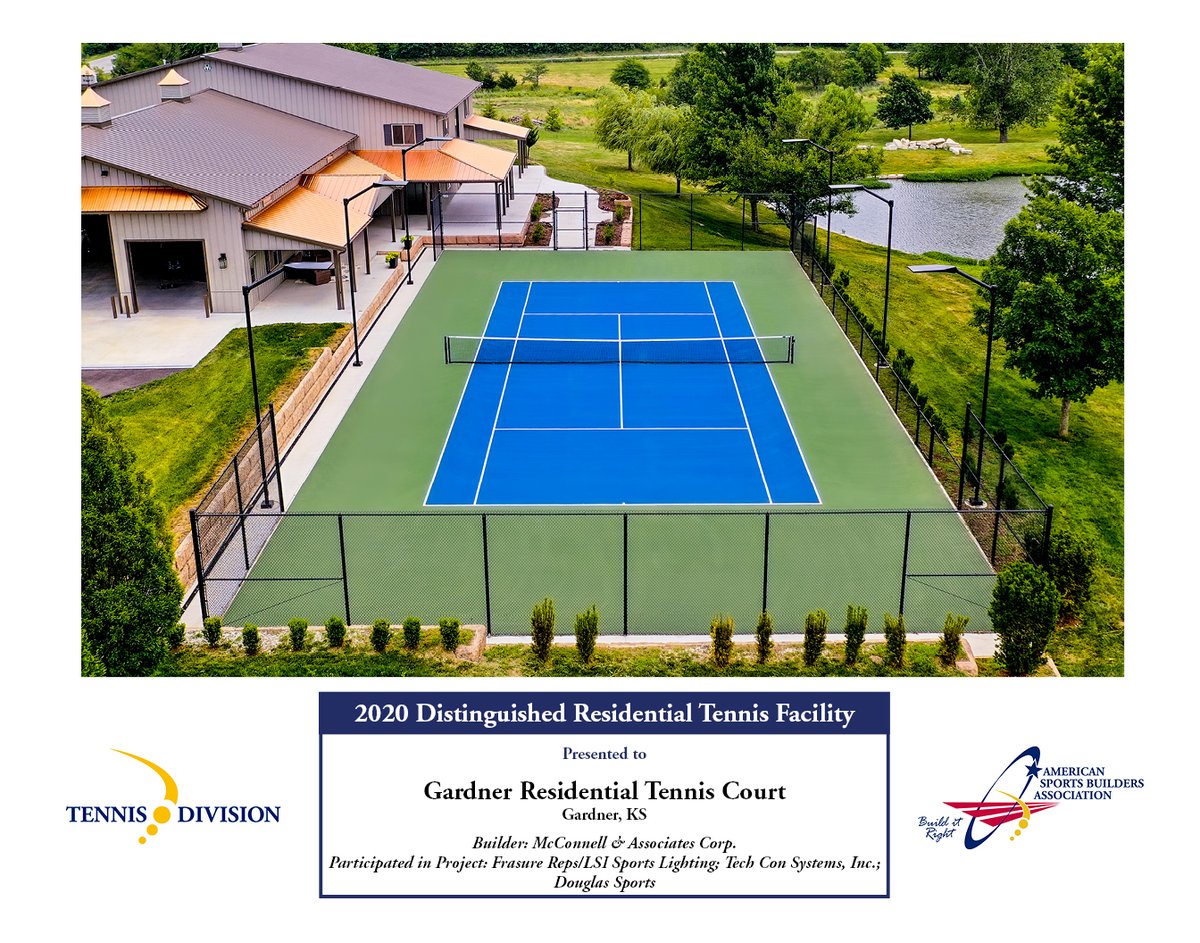 FrasureReps's tweet image. At @SportsBuilders Facility of the Year Awards, Frasure Reps was involved in six distinguished facilities including:

- Outdoor Pickleball Facility Gold (PGA Village Verano)
- Outdoor Tennis Facility Silver (Bellerive Country Club)
- Residential Tennis Facility Silver &amp;amp; Bronze