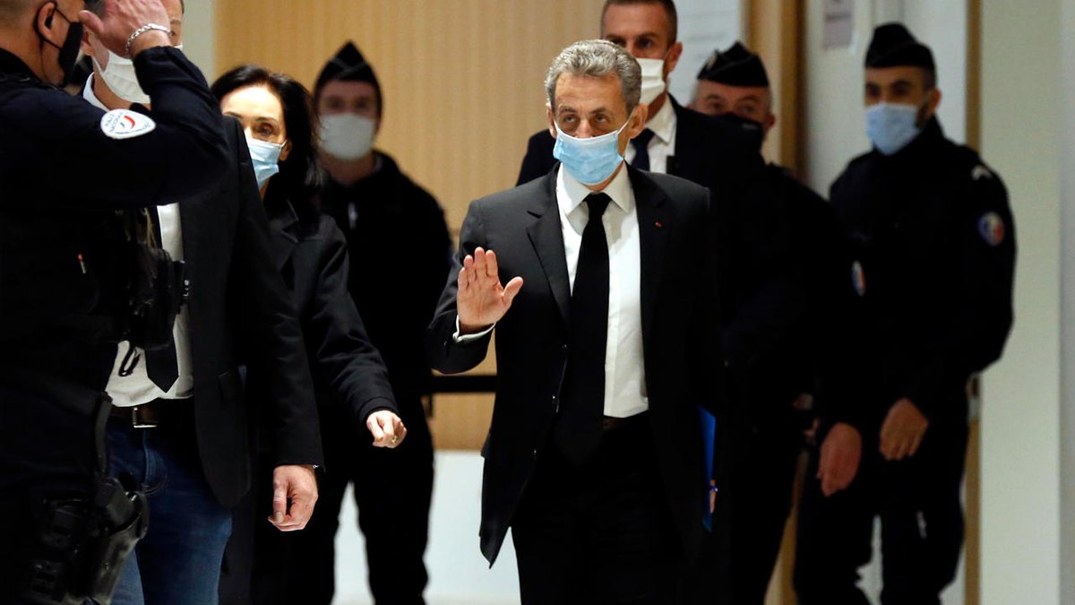 RFI's tweet photo. Procès des «écoutes»: Nicolas Sarkozy se défend de tout acte de corruption face au tribunal https://t.co/ENIgTyDIOb https://t.co/aRGKAMdICQ