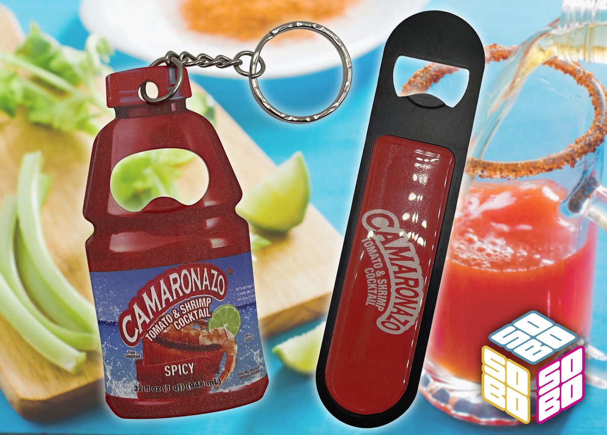 soboconcepts's tweet image. You haven’t truly experienced Mexico until you’ve had a Michelada made with Camaronazo. If you’re interested in making custom openers, we’ve got tons of ideas.

#custombottleopeners #custommade #customopeners #barswag #beveragemarketing