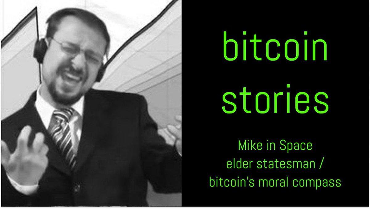 sunnyray's tweet photo. Bitcoin Stories: Mike in Space, Founder of Bitcoin CarTalk (Episode 040) https://t.co/6Yusp555G6 

@mikeinspace @bitcoincartalk #bitcoin #bitcoincartalk #blockchain #canada #bitcoinmorality #bitcoindecentralization #NFT #coloredcoins https://t.co/KWM6wIzMUP