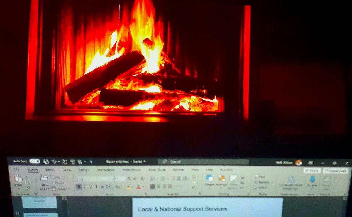 disabledadventr's tweet photo. Listening to Christmas 🎄 music, in front of my fireplace, whilst I work on our Self-Management online course (coming out in January 21 🤞).
#relaxingtime #tvbreak #festivefeeling #talkmentalhealth https://t.co/CoQos9dE5f