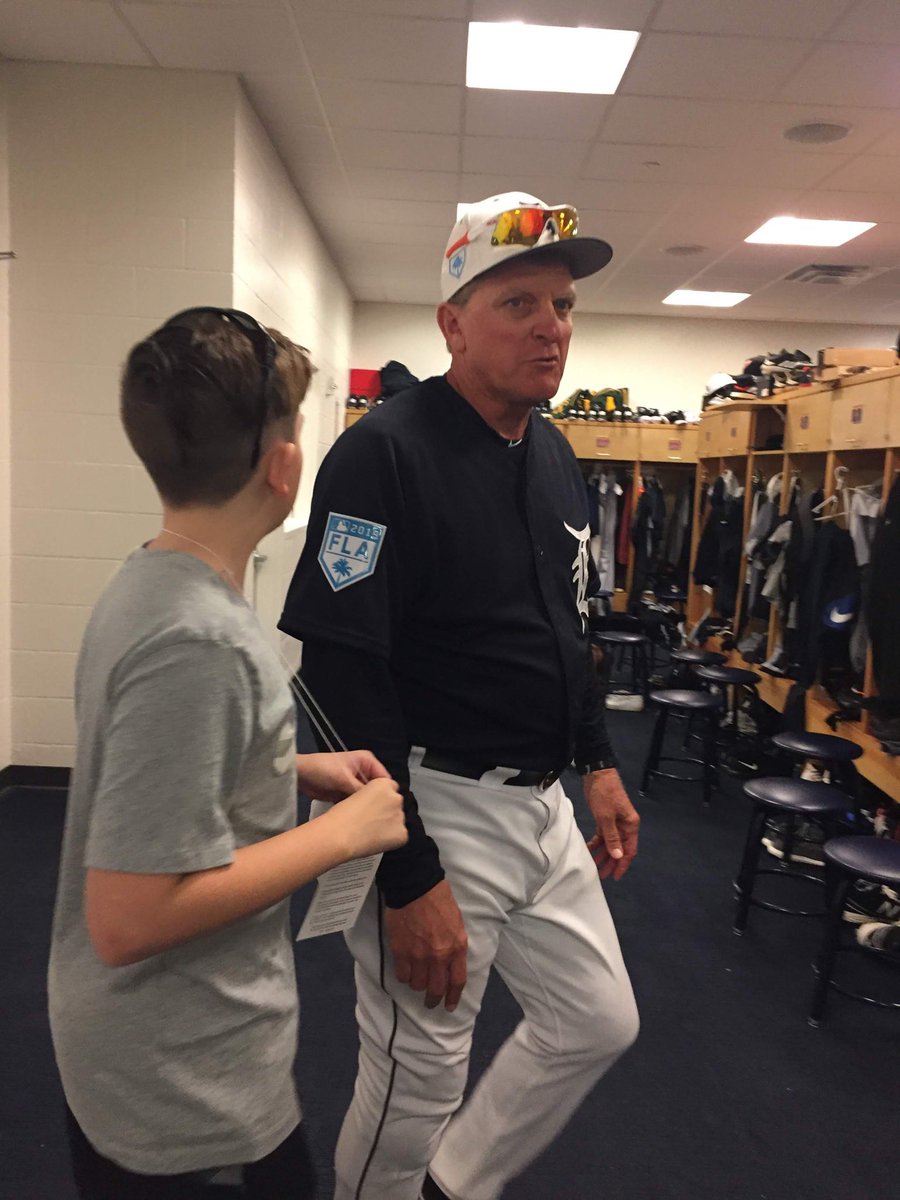miller_green_3's tweet photo. Spring Training 2019 , we got the tour from @roof3434 and got to meet this guy!! @MigualCabrera https://t.co/KQPjhNYplB