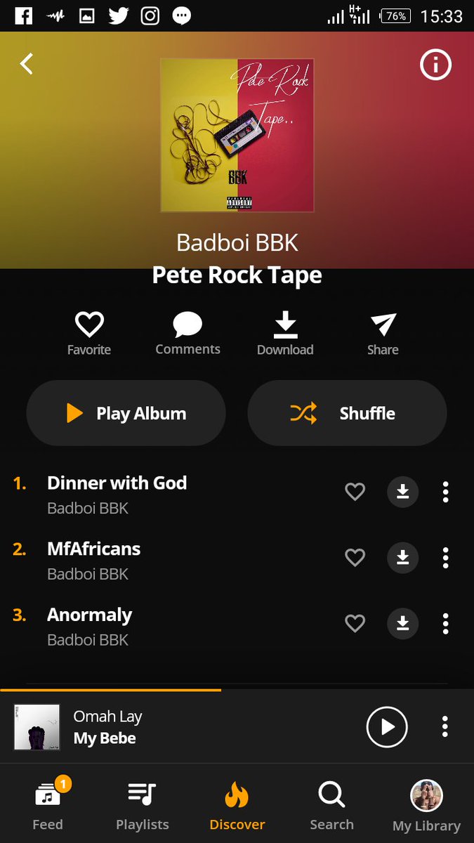 Qyongshalom's tweet image. #PeteRockTape out now on audiomack... 
audiomack.com/badboi-bbk/alb…