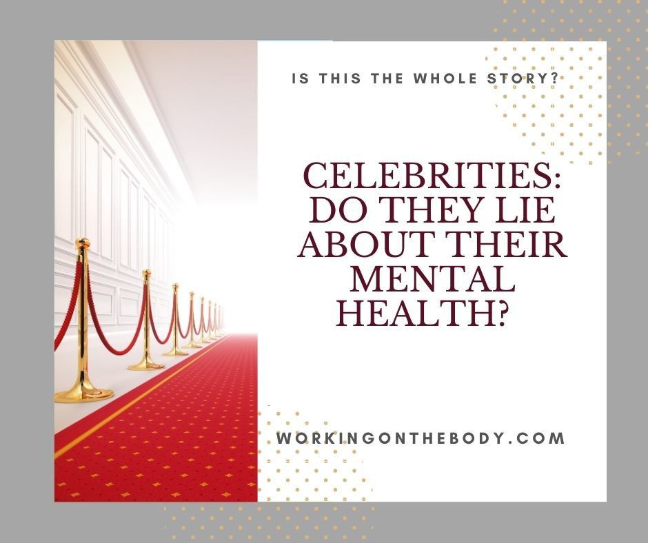 Read between the lines or listen closely &amp; celebrities mostly only disclose their mental health challenges when they are over 

Read the full article: Celebrities: Do they lie about their mental health?
▸ lttr.ai/aLC7

 #mentalhealth #celebritymentalhealth