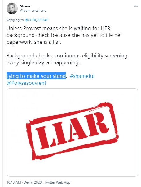 Polysesouvient's tweet photo. #GunLobby &amp; #GunTrolls persisting in their attacks against survivor over mistaken headline that wrongly quoted her. Despite @mtlgazette admitting mistake and correcting headline, they CONTINUE to accuse her of lying #SoVicious #SmearingVictims #December6 #cdnpoli https://t.co/LYLb4RTMv8
