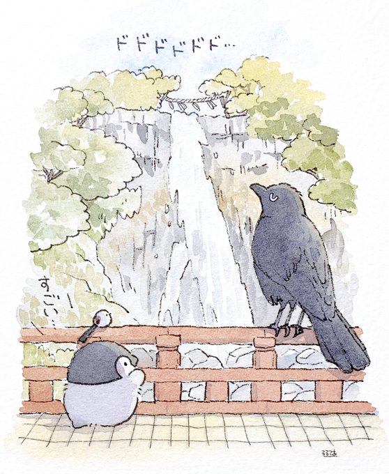 「waterfall」 illustration images(Popular)