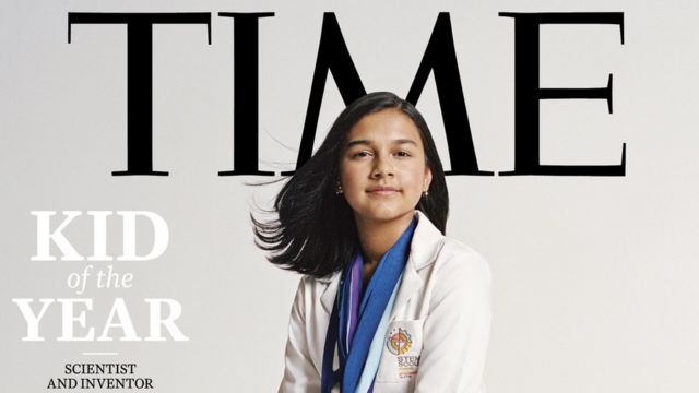 AristotelesSD's tweet photo. Desde 1927 la Revista @TIME publica en su portada al “Hombre del Año” que después se instituyó como “Persona del Año” y hoy, dan lugar a "la niña del año", o “Kid of the Year”, reconociendo a @gitanjaliarao, una científica que hace historia, con tan sólo 15 años. https://t.co/mM50r54ybo