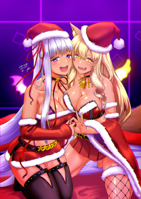 版権カラー:はーーーー俺も黒ギャルサンタにエッチないたずらされてえなーーーー。っていう感情があります。守ろう汎人類史。 