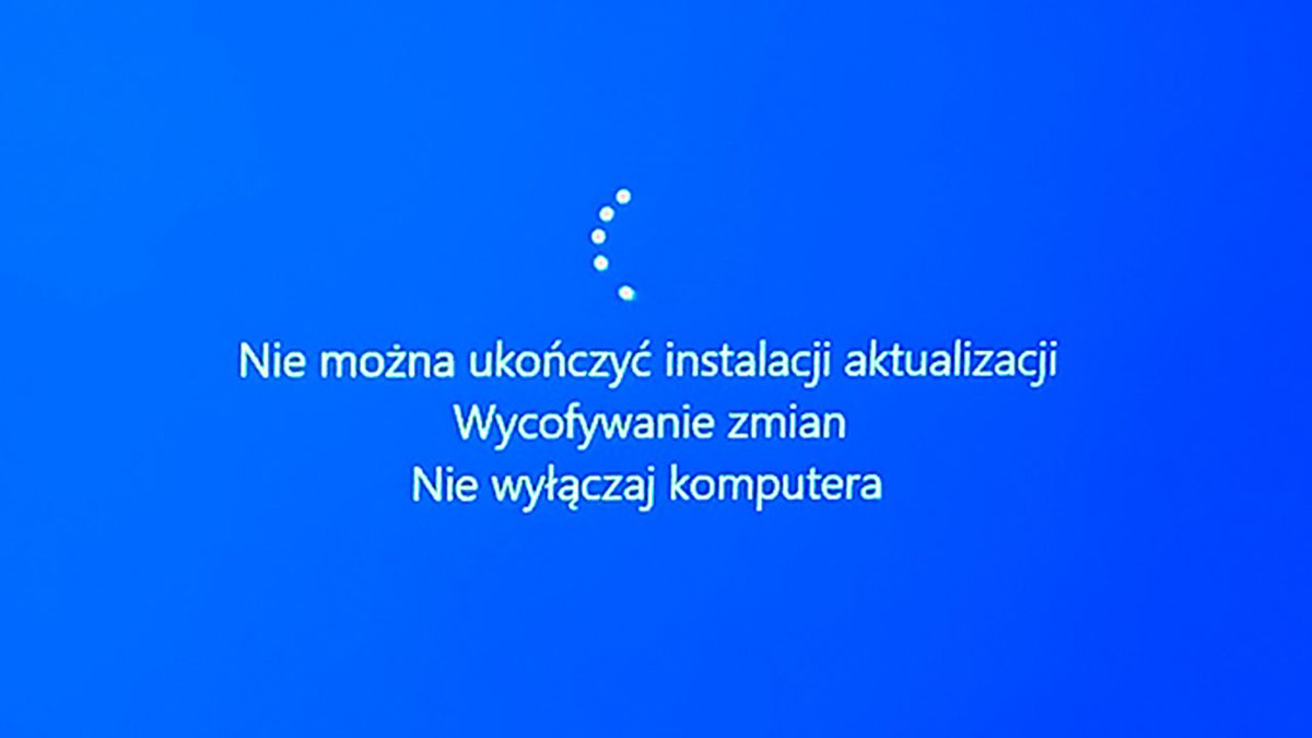 Pogotowie_IT's tweet image. #BlueScreen #updateerror