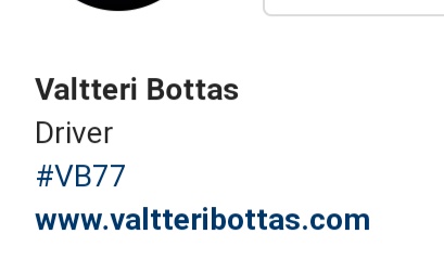 Opvallend. Valtteri Bottas heeft alle Mercedes links uit Instagram-bio verwijderd!
