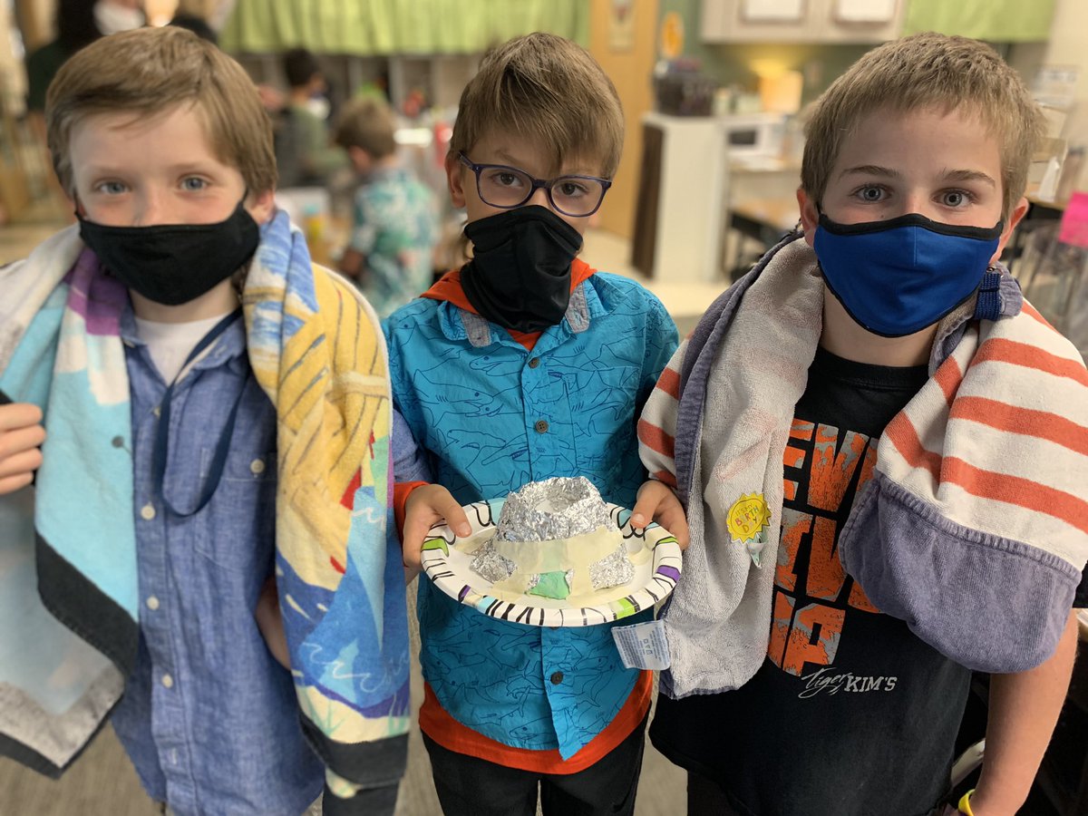 Chedrickteach's tweet image. Start your volcano using a plate and cup.  Then choose: Play-Doh, foil, wax paper, plastic wrap, and/ or scrap paper to build up the sides. Then add communication, collaboration, critical thinking, creativity, and caring. @PKESAdmin #FM21STEAM #PanthersEngaged