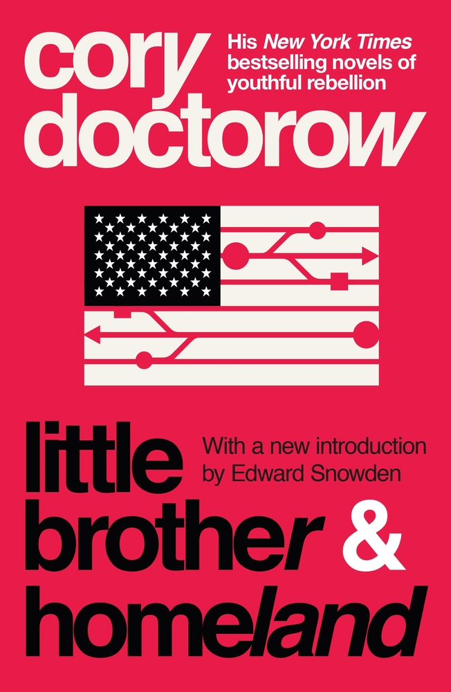 II. LITTLE BROTHER/HOMELAND: My multibestselling YA novels were reissued last summer in a gorgeous package with a (fantastic) new introduction by  @snowden.  https://us.macmillan.com/books/978125077458331/