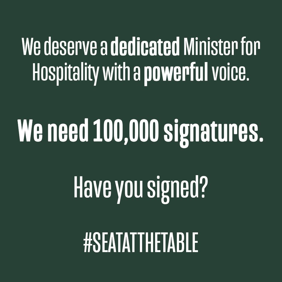 Visit Cornwall supports the @seatat_thetable belief that there should be a Minister for Hospitality. If you do too then please click on the link & sign the petition. bit.ly/3mVQyx1 @TourismsVoice @SWTourAlliance @PascUK