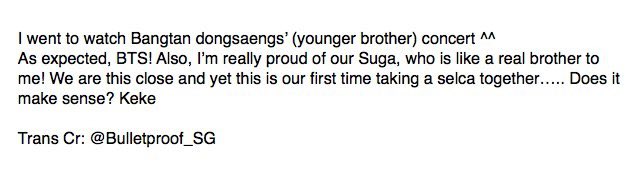 SJ Zhoumi and Yoongi are super close and have been since at least early 2016 (before BTS were big)