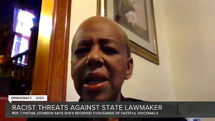 (Video) State Representative #CynthiaJohnson, a Black woman and Democrat from Detroit, said in a Facebook post she received apparent lynching threats, posting the voicemails she said she received on her phone to a Dropbox link on her Facebook page. youtu.be/Sq8WYQB2YH0