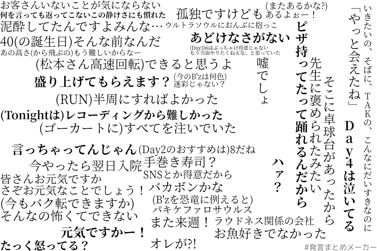 発言まとめメーカー B Z Togetter