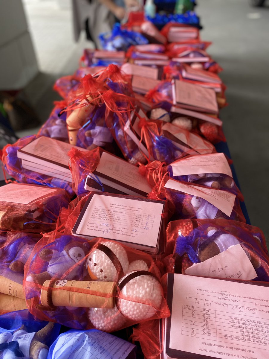 LSGMonaghan's tweet photo. A ‘BIG’ thank you to the lovely Mrs Lee and Mrs Cummerfield for spreading the Christmas joy by selling our fabulous Charity Christmas goodies. All items made lovingly by the LS Make a Difference SCA. #makeadifference #makesomeonesmile #HarrowHKLS @Harrow_HK https://t.co/9Hpseh6opV