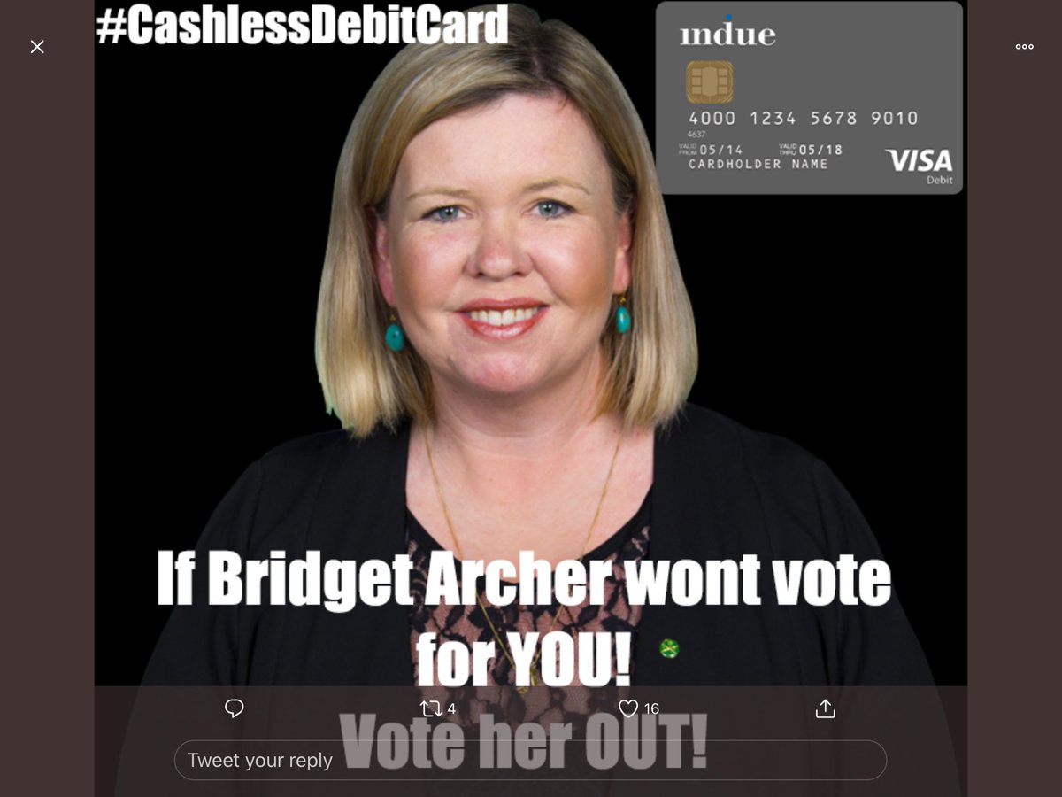 When it counted #BridgetArcher didn’t show. Don’t get angry, the voters of #Bass, GET EVEN! 😡⁦
@Senator_Patrick⁩ it’s up to you. Indigenous Australians and Aged pensioners deserve better ⁦@AustralianLabor⁩