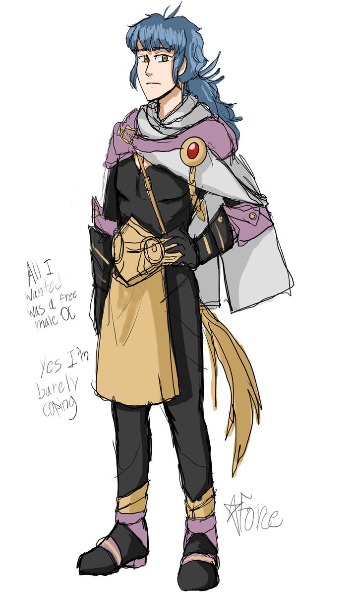 HiddenMasquerad's tweet image. I can’t cope with no free male OC lol #FireEmblemHeroes #Reginn #FireEmblem #FEHeroes #FEH