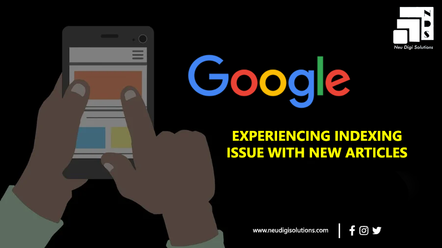 neu_digi's tweet photo. Google is currently fixing an indexing issue affecting new articles appearing in the Top Stories section of search results
 #neudigisolutions #GoogleUpdate #आज_भारत_बंद_है #यह_काल_का_लोक_है #TheGiftOfHome #BollywoodKiAisiTaisi 
#StandWithHongKong #KisanStandsWithModi #ModiYesOrNo https://t.co/KTqpR69CYr