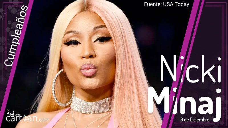 rlcartooncom's tweet photo. Es un día para rapear por qué festejamos a la cantante y rapera #NickiMinaj  en su cumpleaños. https://t.co/ZTlErn8kMJ