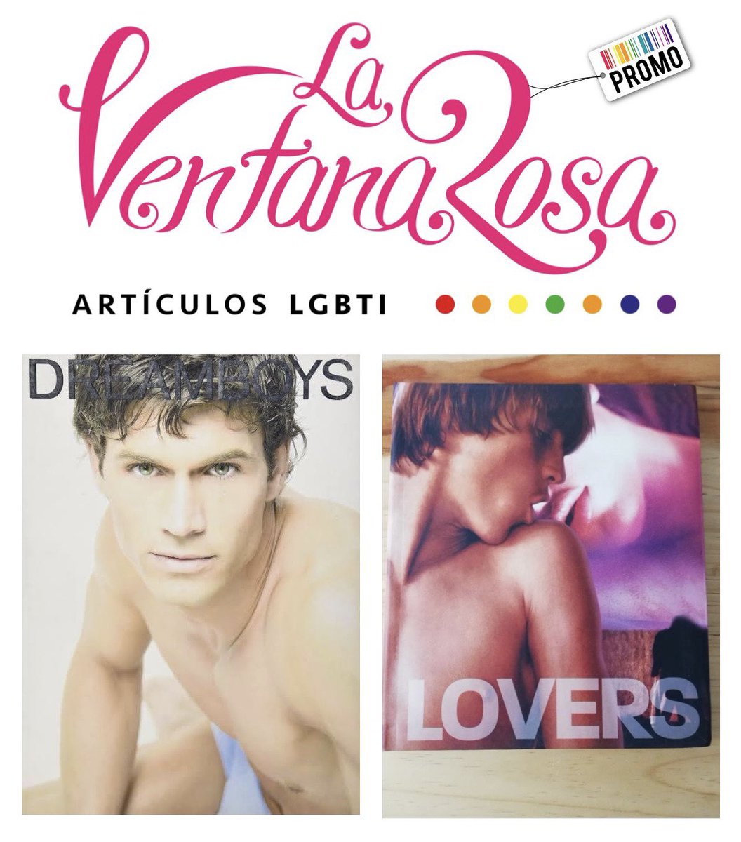 la_ventana's tweet photo. ¡Promoción especial! 🔖 60%
Libros 📚 #fotografiaerotica #dreamboys & #lovers #librosgay #libroslgbt #librostematicagay #🏳️🌈
¡ De 💲400 ➡️ 💲154 !
🔴🟠🟡🟢🔵🟣
#ventanarosa #tiendalgbt #articuloslgbt #espaciocultural #monterrey https://t.co/nDG5jIpm2v