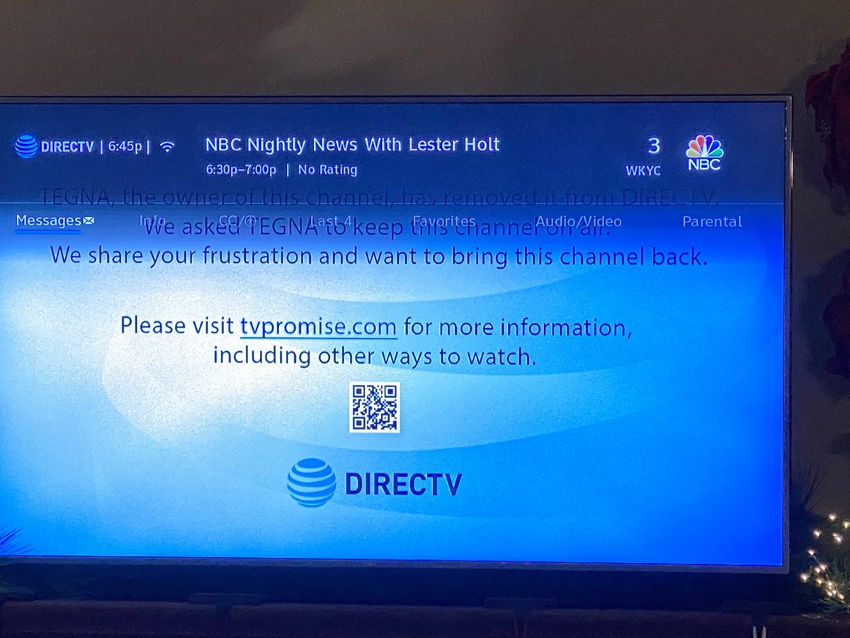 AdamKratzert's tweet photo. ⁦@DIRECTV⁩ hey you guys making any progress.  I am thinking ⁦other providers might get a new customer.  Let’s get this sorted out!!   Thanks. https://t.co/ZNgBIrD5cx