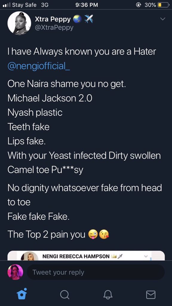 ___wina's tweet photo. Hello, ain’t you the one who tweeted this awful tweet about yo fellow lady??? And you here bitching around yenyenyen just because it turned out to be your fav?? WTF!!! #PrayWithNeo https://t.co/CdZCXjvIEp