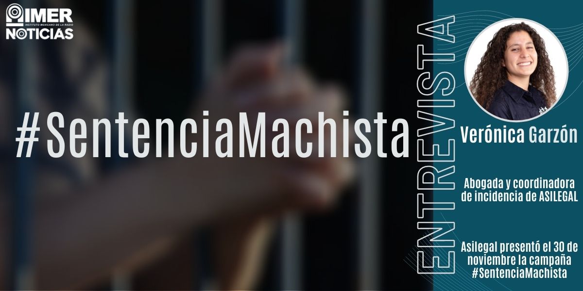 IMER_Noticias's tweet photo. 📡#EnVivo || Verónica Garzón, abogada y coordinadora de incidencia de @AsilegalMx, conversa con @eliabaltazar sobre la campaña #SentenciaMachista para denunciar la ejecución e interpretación machista de la ley.
➡️: https://t.co/ZOKYLxHL96 https://t.co/lyN6Sq57mD