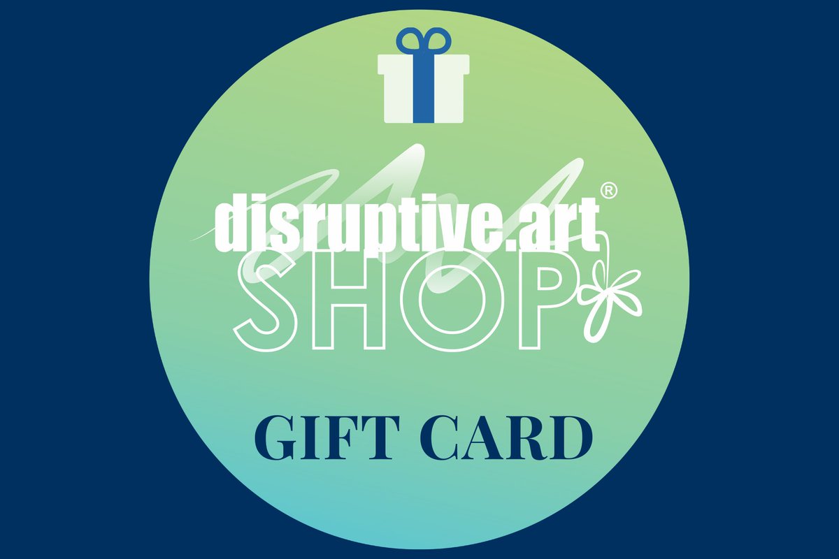 Have you heard? Disruptive.art now has gift cards available for purchase, just in time for Christmas! 

Be sure to take advantage of our holiday promotions:

🛍 “XMAS10$OFF” (min. Purchase of $25)
🛍 “8$OFFTOTE” (NO min.)
🛍 “15%OFFPOLY” (Face covers, NO min.)

#SHOPDA