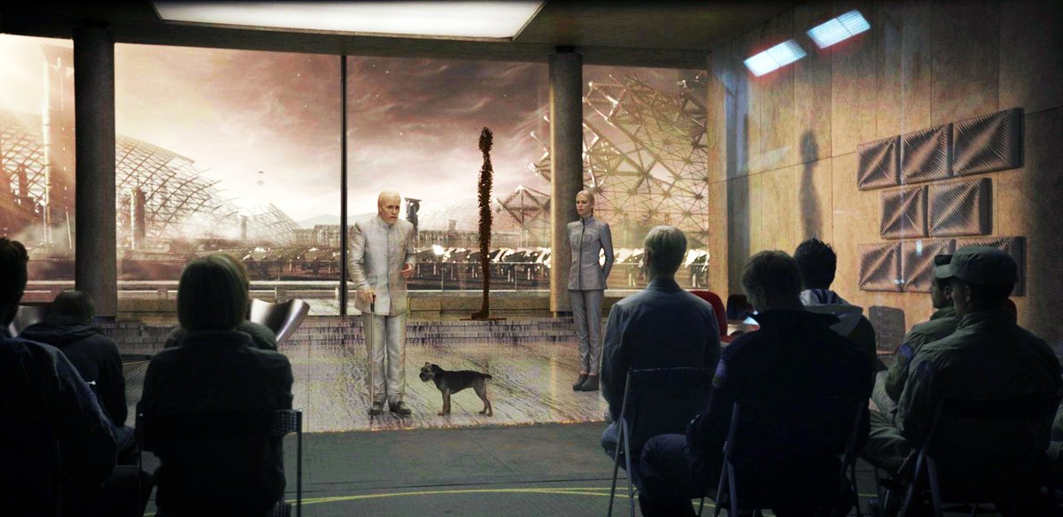 Weyland builds AI to position himself as a new god. Consider the space-capitalist mega-infrastructures devoted to extending and preserving his white male colonizer body. In later timline (earlier films) Weyland still lives on, as the immortal vampiric corporation: Weyland-Yutani