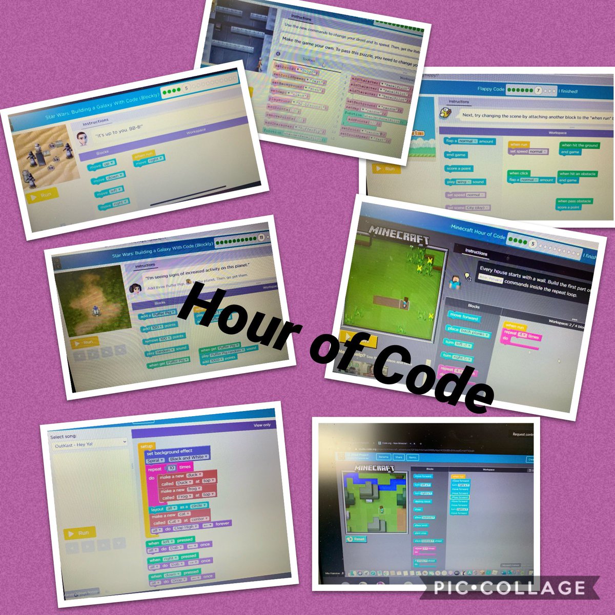 liturriaga_HMS's tweet image. PLTW scholars participating in #HourOfCode2020 A small break from our regular activities to do some block coding. 👍🏼😎 @Hernando_MS @AGallego_HMS @vestrada_HMS @RNava_HMS @codeorg #TeamSISD @MTrejo_TECH